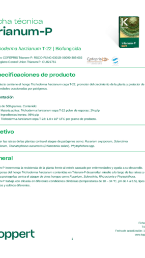 Ficha técnica Trianum-P
