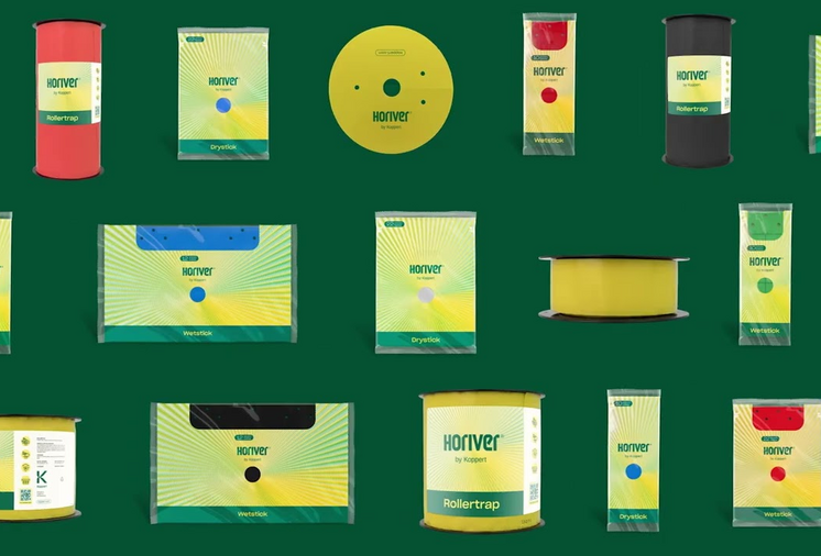 Unveiling new packaging designs for Horiver sticky trap portfolio