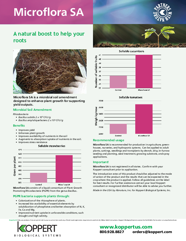 Microflora SA leaflet