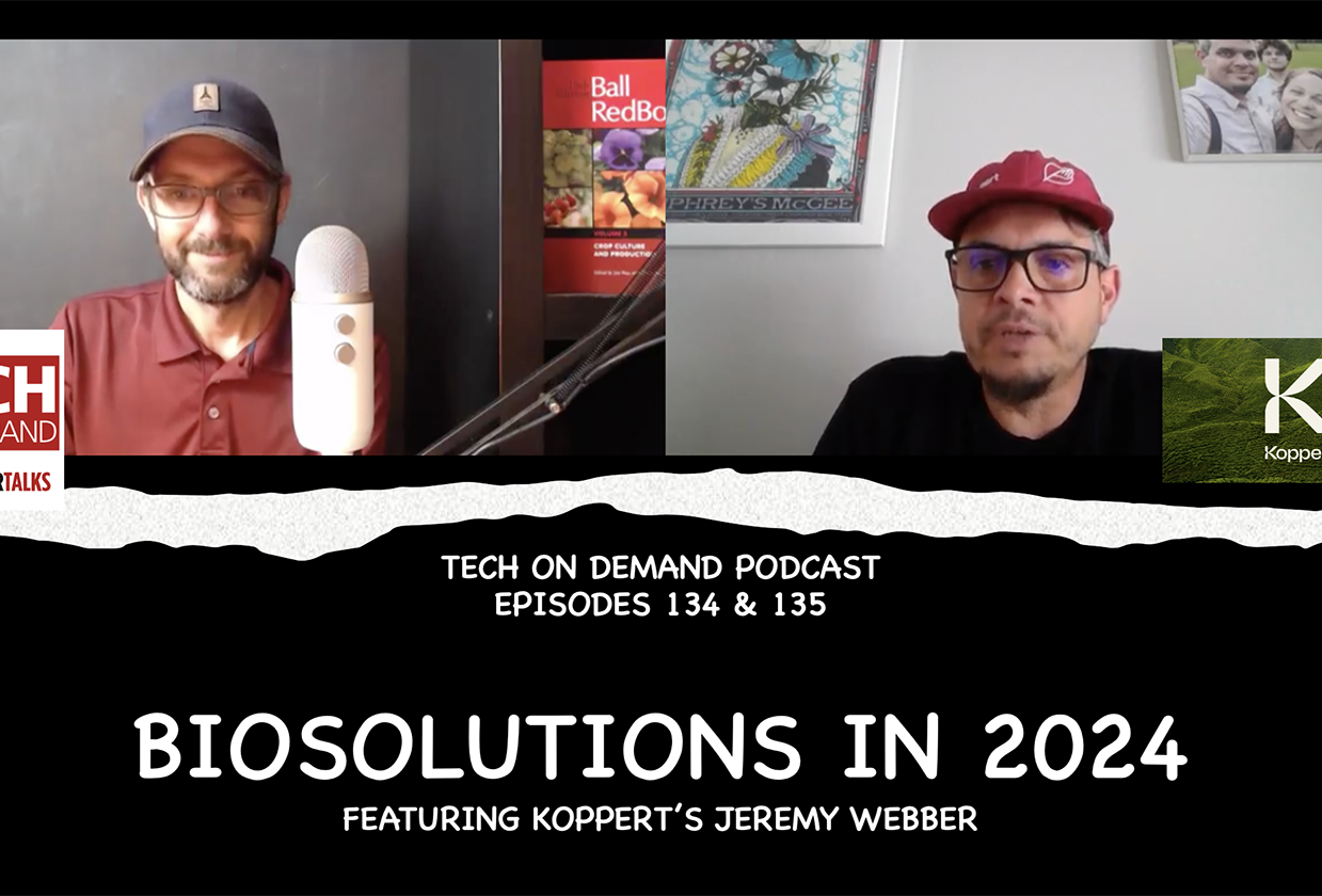 Podcast with Tech OnDemand: Bill Calkins interviews Jeremy Webber, National Ornamental Team Manager