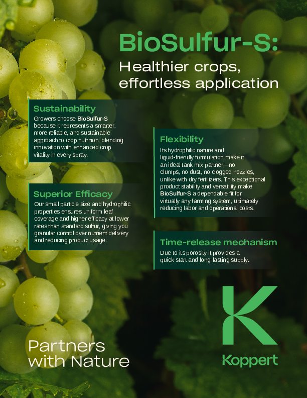 BioSulfur-S Grapes
