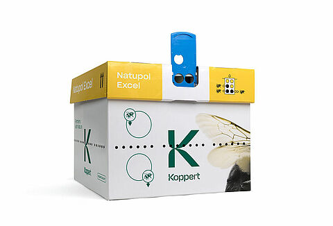 Koppert bumblebee hives: fresh look, trusted quality