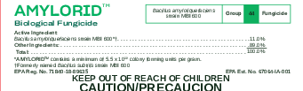 Amylorid™ label
