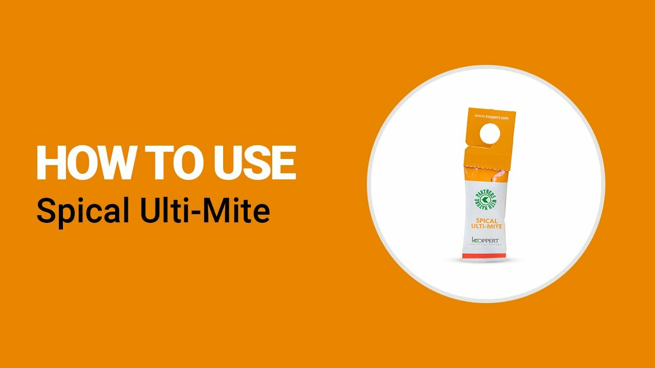 How to use Spical Ulti-Mite from Koppert
