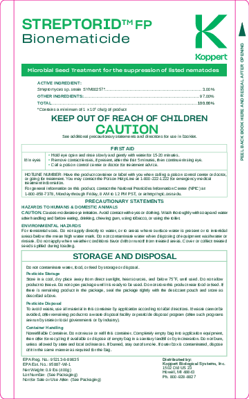 Streptorid FP label