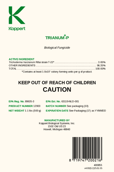 Trianum-P 500g Label