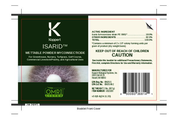 Isarid Label 2lb